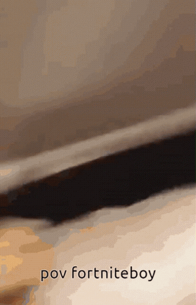 Close-Up Of Foot With Pov Fortniteboy GIF