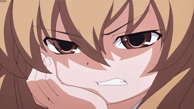 Close Up Of Girl Face With Pepe GIF