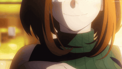 Close Up Of Girl In Green Sweater GIF