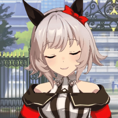 Close Up Of Girl's Face With Fence In Background GIF