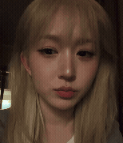Close Up Of Girl With Blonde Hair GIF
