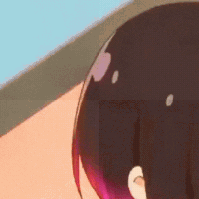 Close Up Of Girl With Blue Eye GIF