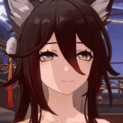 Close Up Of Girl With Cat Ear GIF