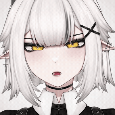 Close Up Of Girl With Choker GIF
