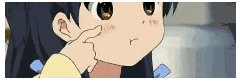 Close Up Of Girl With Hand On Nose Sticker