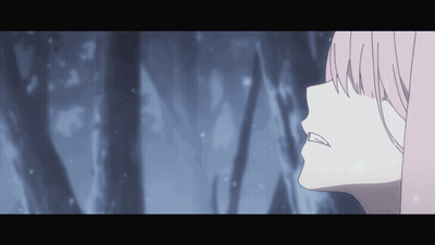 Close Up Of Girl With Pink Hair GIF