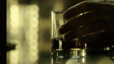 Close Up Of Hand Holding Glass GIF
