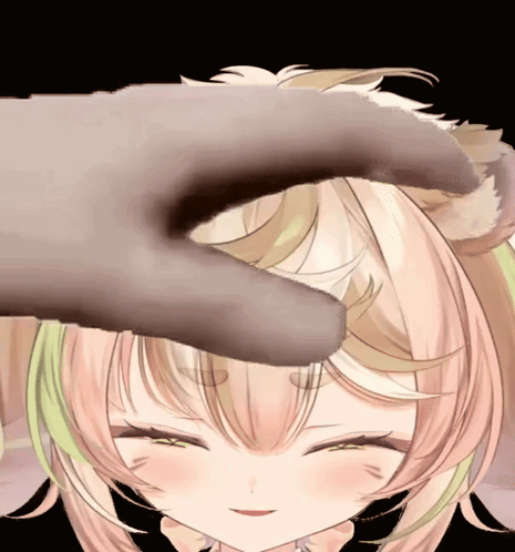 Close Up Of Hand On Girl's Forehead GIF