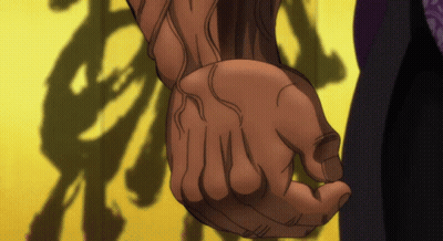Close Up Of Hand With Shadow GIF