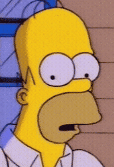 Close Up Of Homer Simpson GIF