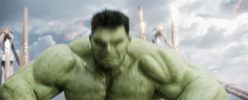 Close Up Of Hulk's Face GIF