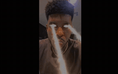 Close Up Of Large Explosion On Black Background GIF