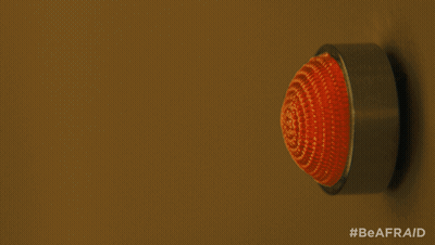 Close Up Of Light On Wall #Beafra/d GIF