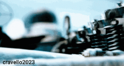 Close Up Of Machine With Cravello2023 GIF