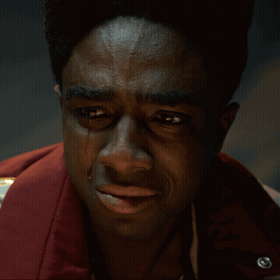 Close Up Of Man Crying With Tears GIF