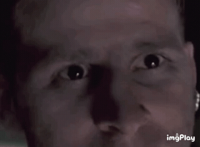 Close Up Of Man Eyes With Shadow On Forehead GIF