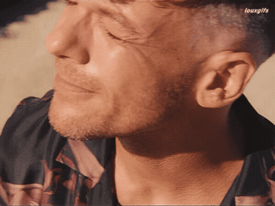 Close Up Of Man Face With Louxgifs GIF