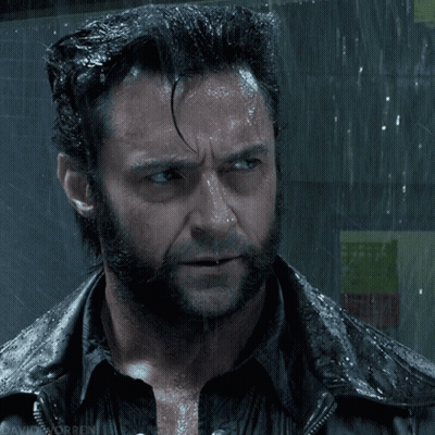 Close Up Of Man In Rain Saying David Worrell GIF