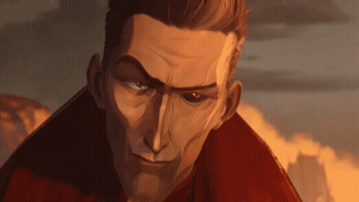 Close Up Of Man In Red Coat GIF