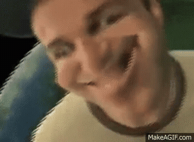Close Up Of Man Making Funny Face GIF