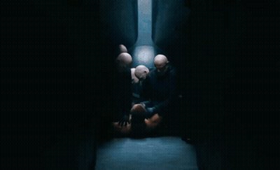 Close Up Of Man's Ear And Face GIF