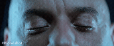 Close-Up Of Man's Eyes #Bloodshot GIF