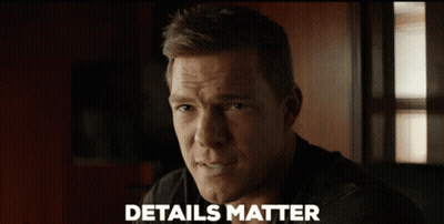 Close Up Of Man's Face Details Matter GIF