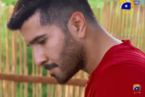 Close Up Of Man's Face HD GIF
