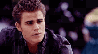 Close Up Of Man's Face In Leather Jacket GIF