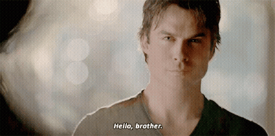 Close Up Of Man's Face Saying Hello Brother GIF
