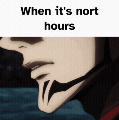 Close Up Of Man's Face When It's Nort Hours GIF