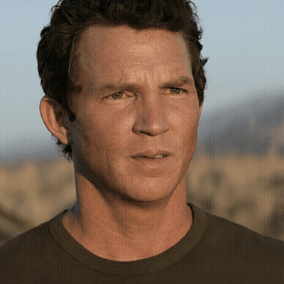 Close Up Of Man's Face With Aaron Watermark GIF