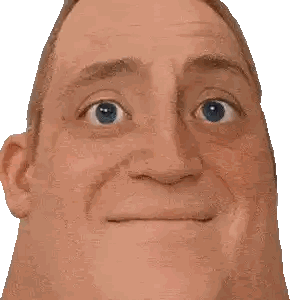 Close Up Of Man's Face With Blue Eyes Sticker
