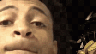 Close Up Of Man's Face With Blurred Background GIF