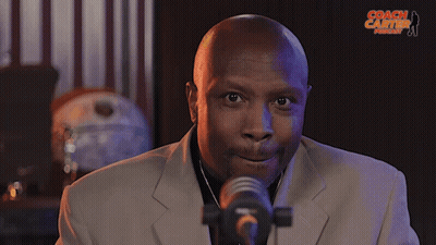 Close Up Of Man's Face With Blurred Background GIF
