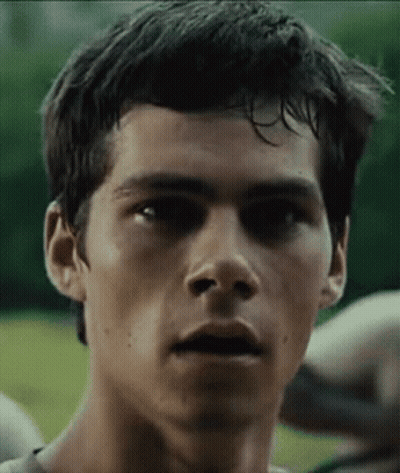 Close Up Of Man's Face With Blurred Background GIF