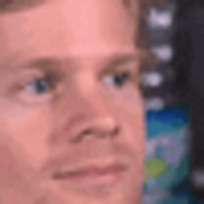 Close Up Of Man's Face With Blurry Background GIF