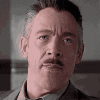 Close Up Of Man's Face With David GIF