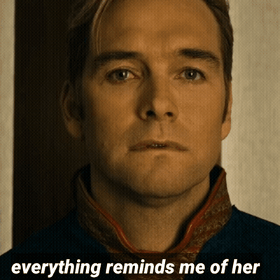 Close Up Of Man's Face With Everything Reminds Me Of Her GIF
