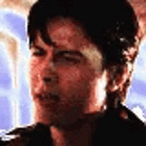 Close Up Of Man's Face With Eyes Closed GIF