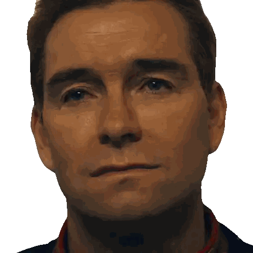 Close Up Of Man's Face With Eyes Closed Sticker