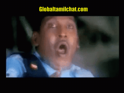 Close Up Of Man's Face With GlobalTamilChat.com GIF