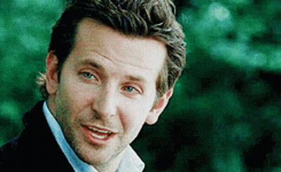 Close Up Of Man's Face With Green Background GIF