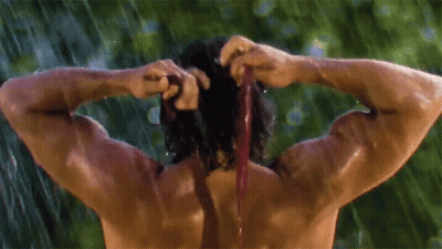 Close Up Of Man's Face With LFC Letters GIF