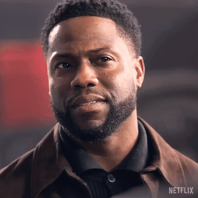 Close Up Of Man's Face With Netflix Logo GIF