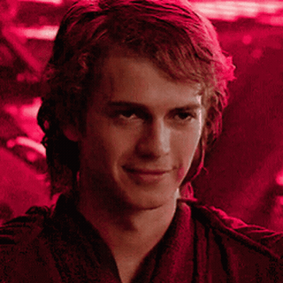 Close Up Of Man's Face With Red Background GIF