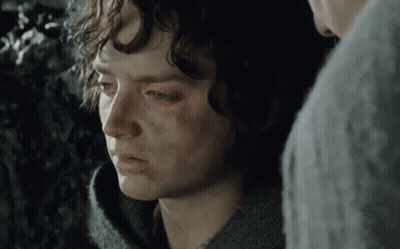 Close Up Of Man's Face With Spots GIF
