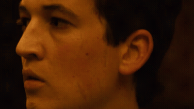 Close Up Of Man's Face With Spots GIF