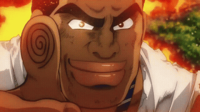 Close Up Of Man's Face With Swirl GIF