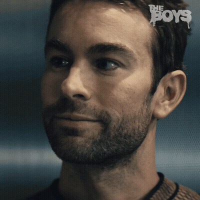 Close Up Of Man's Face With The Boys GIF